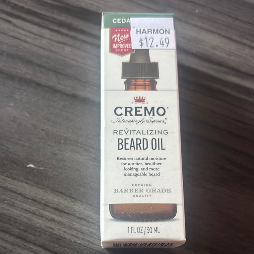 Cremo Beard Oil - Cedar Scent